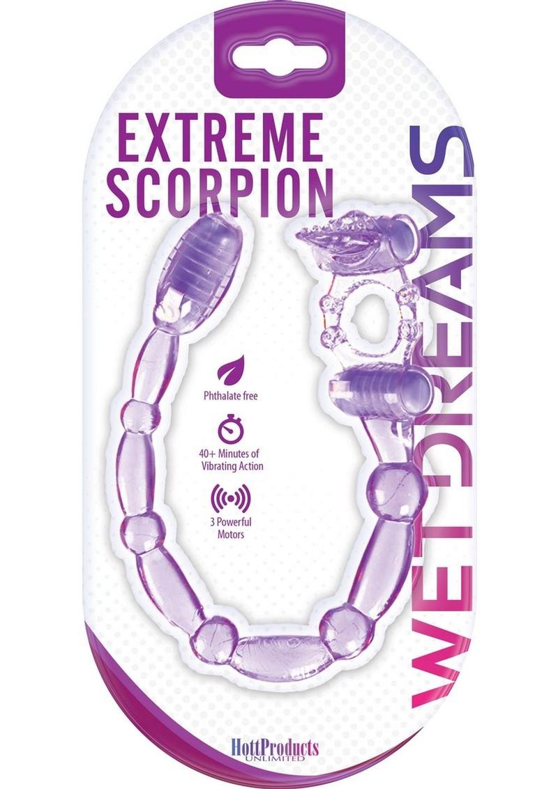 Extreme Scorpion Vibrating Silicone Cock Ring