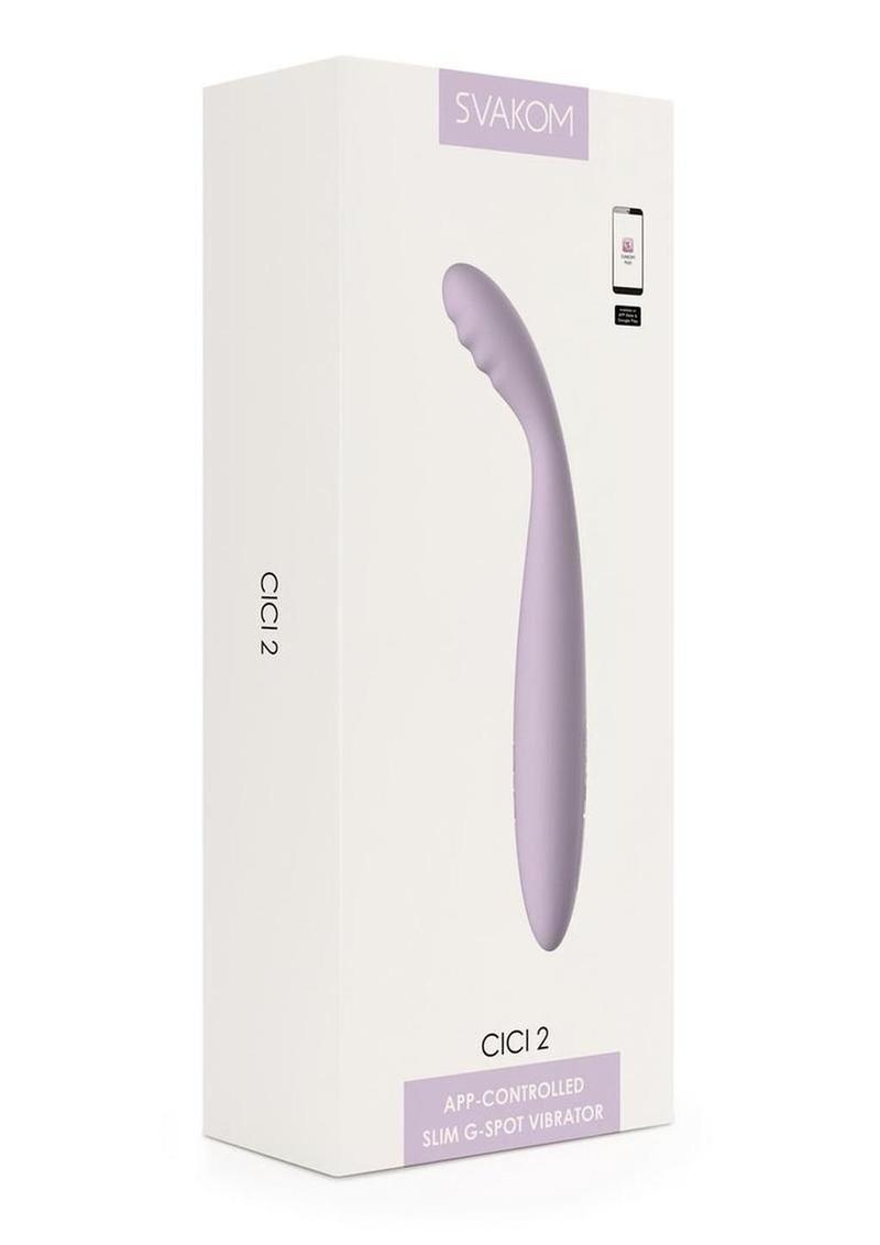 Svakom Cici 2 App Controlled Slim G-Spot Vibrator