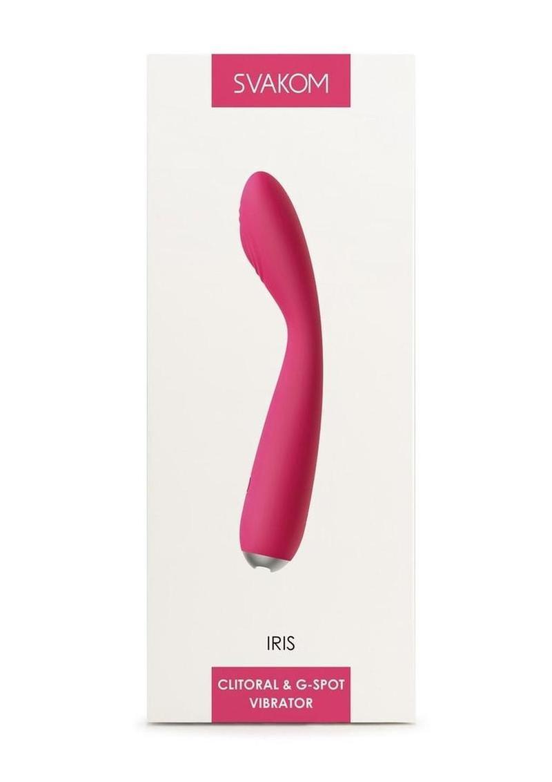 Svakom Iris Clitoral And G-Spot Vibrator With Dual Stimulation