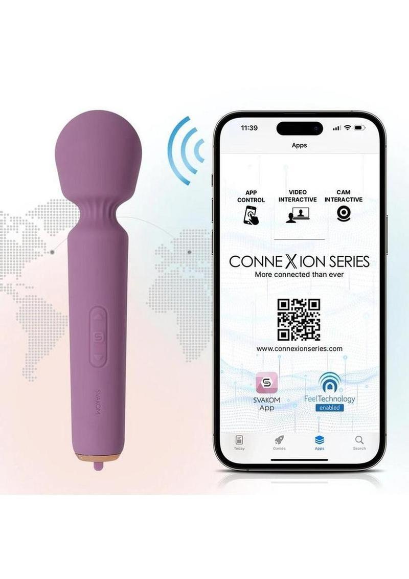 Svakom Mini Emma Neo Wand Vibrator Interactive And App-Controlled