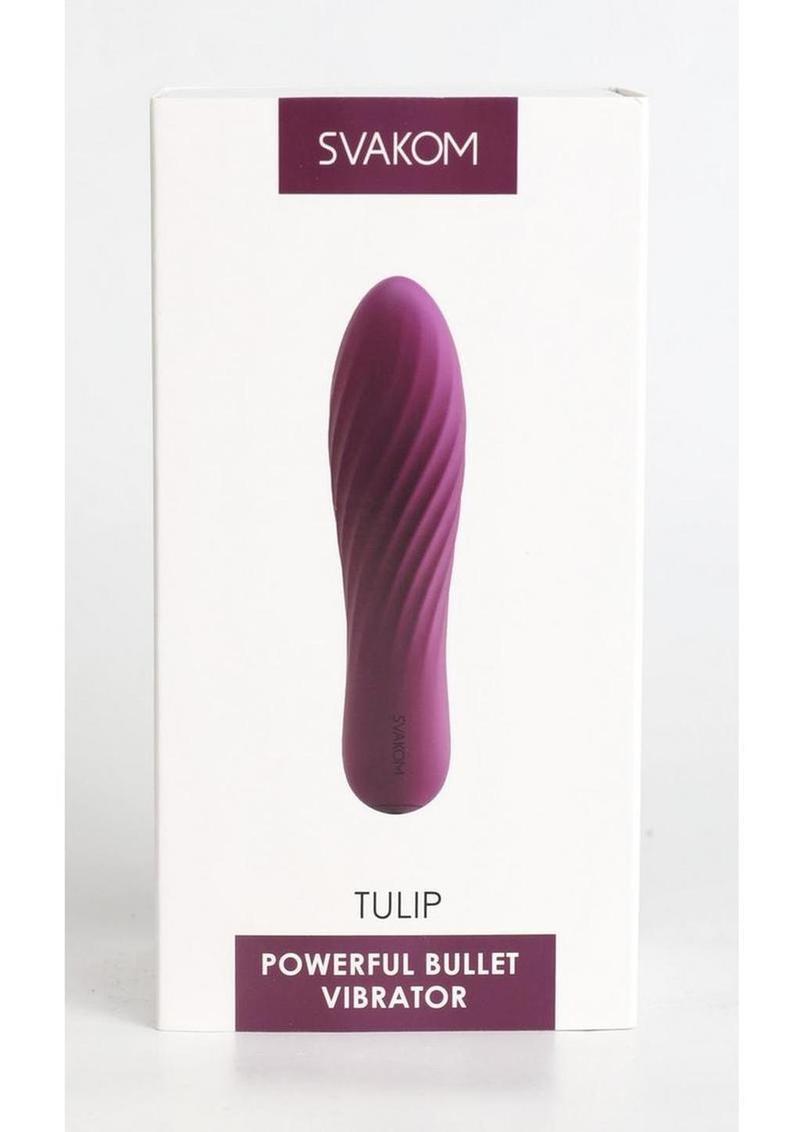 Svakom Tulip Rechargeable Silicone Bullet Vibrator