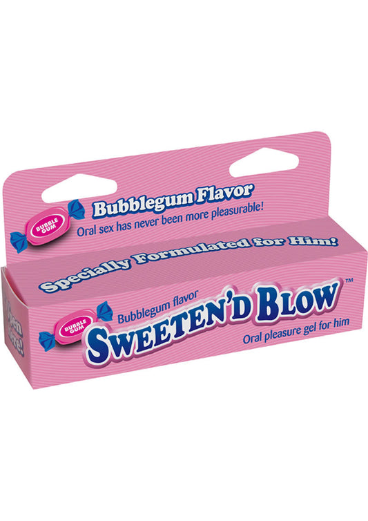 Sweeten’d Blow Bubblegum Flavored Oral Pleasure Gel for Him