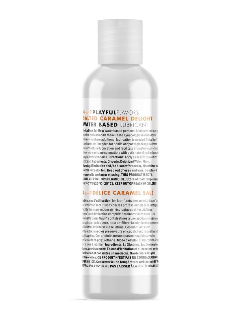 Swiss Navy 4 in 1 Playful Flavors Salted Caramel Delight