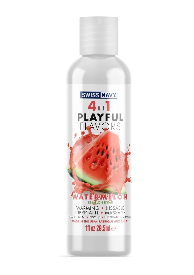 Swiss Navy 4 in 1 Playful Flavors Watermelon