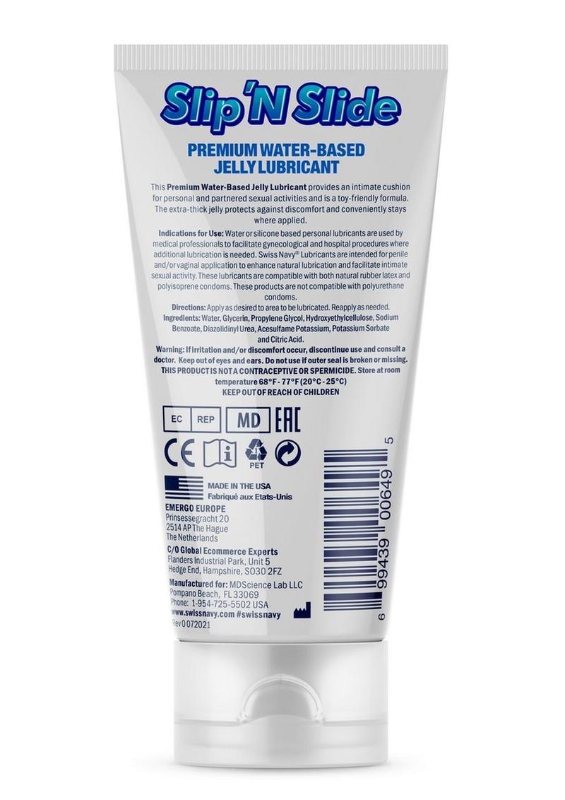 Swiss Navy Slip 'N Slide Premium Jelly Lubricant Ultra Thick Formula