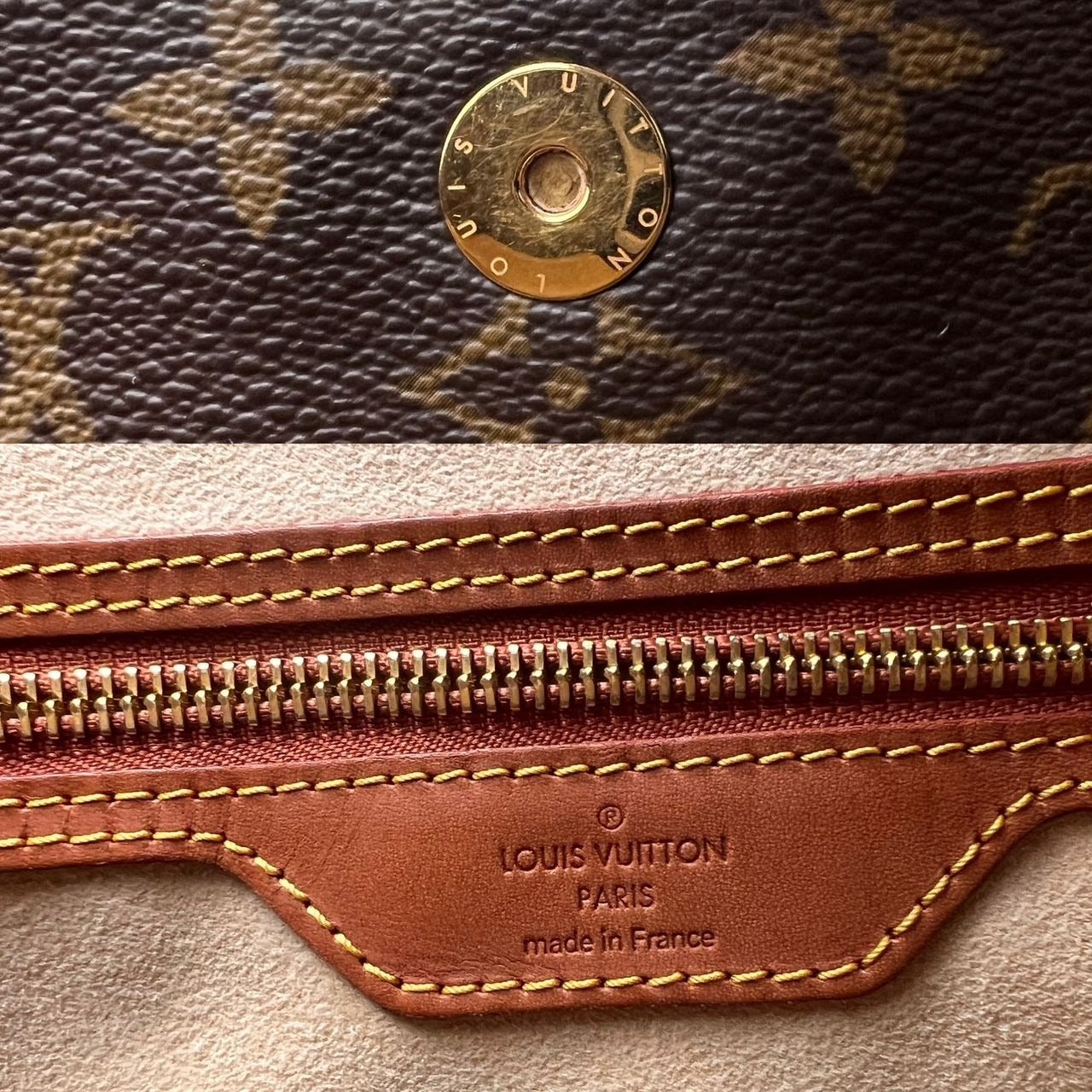 Louis Vuitton Dentelle Fersen Gold Monogram Tote Bag Limited Edition
