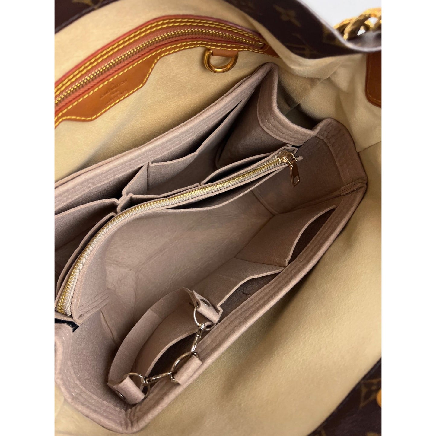 Louis Vuitton Dentelle Fersen Gold Monogram Tote Bag Limited Edition