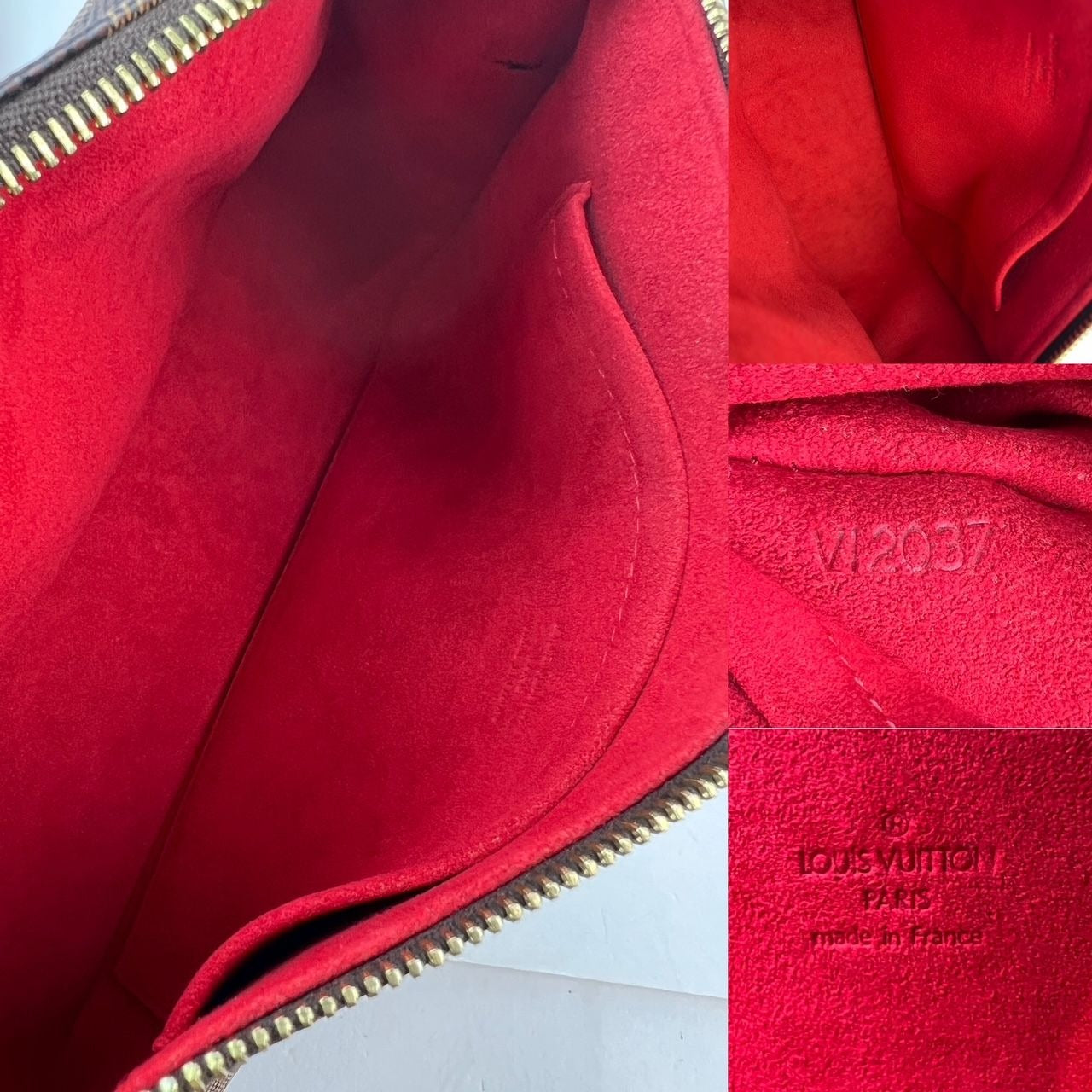 Louis Vuitton Ravello GM Damier Ebene Shoulder Bag