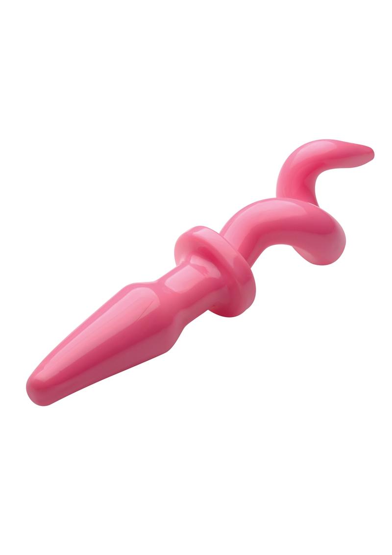 Tailz Piggy Tail Silicone Curly Tail Anal Plug