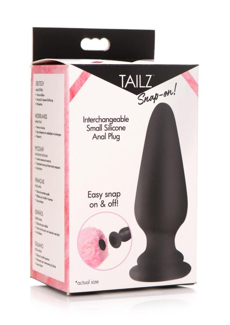 Tailz Snap-On Small Silicone Anal Plug Interchangeable