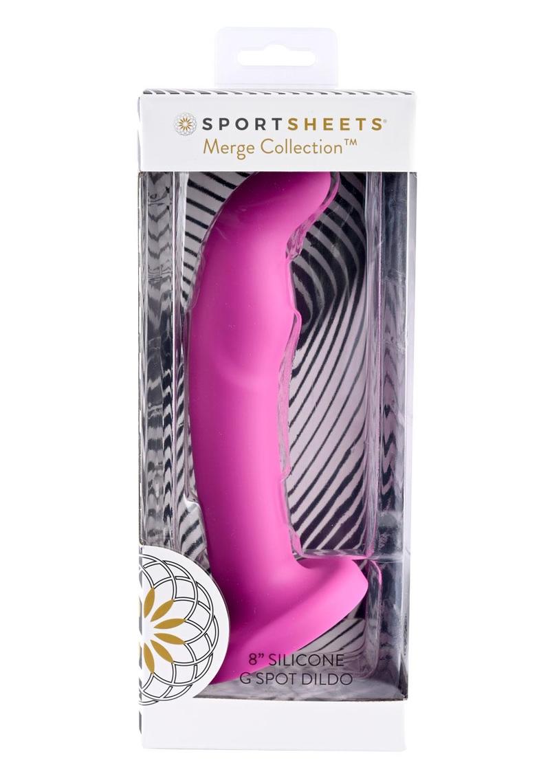 Merge Collection 8 in Silicone G-Spot Dildo