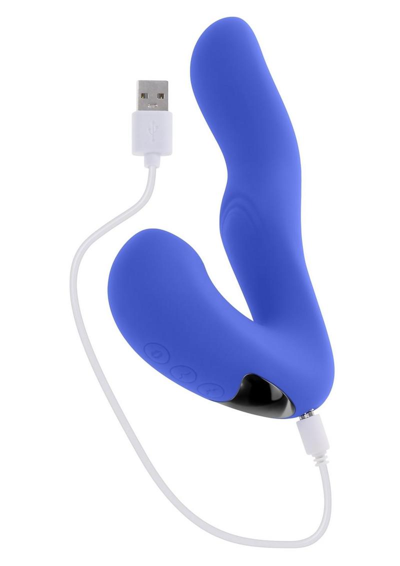 Evolved Tappity Tap Vibrator Dual Stimulation Rechargeable Silicone Toy