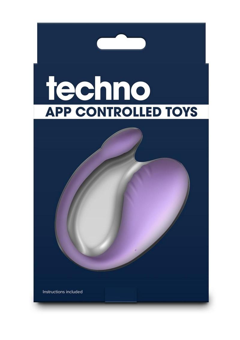 Techno Rave Rechargeable Silicone Vibrator