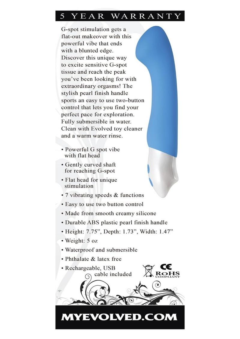 Evolved Tempest G Rechargeable Smooth Silicone G-Spot Vibrator