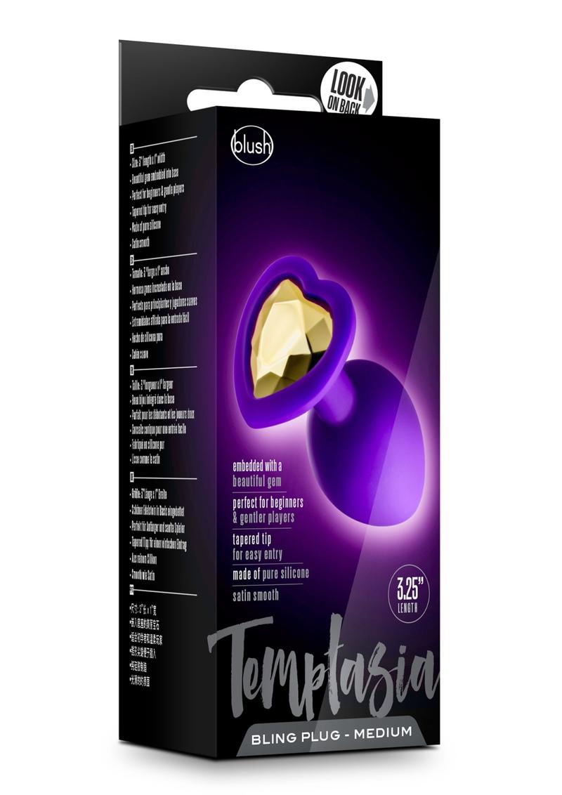 Temptasia Bling Plug Small Silicone Butt Plug