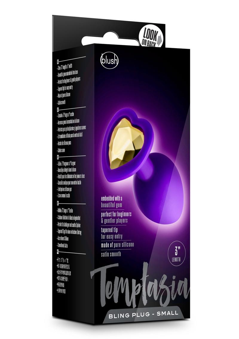 Temptasia Bling Plug Small Silicone Butt Plug