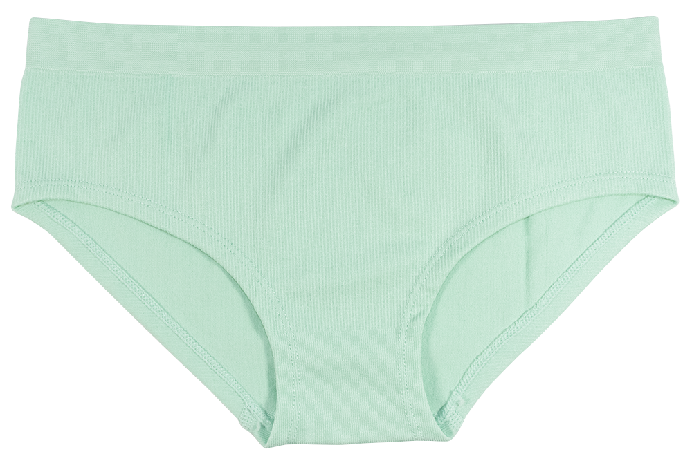 Seamless Ribbed Tag Free Hipster