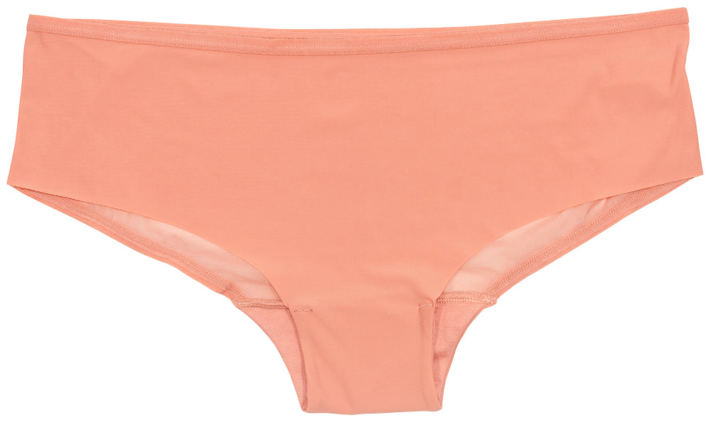 Pink Laser Cut Hipster with Mesh Back