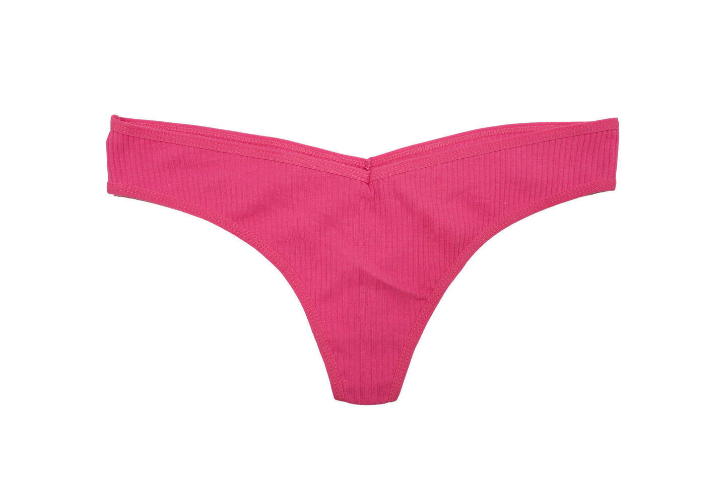 Cotton Rib Thong