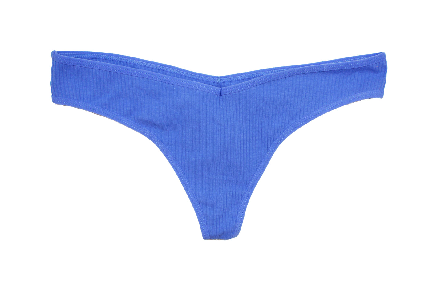 Cotton Rib Thong