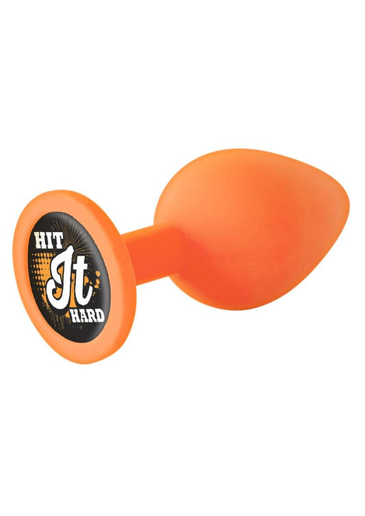 Booty Talk Hit It Hard Silicone Butt Plug