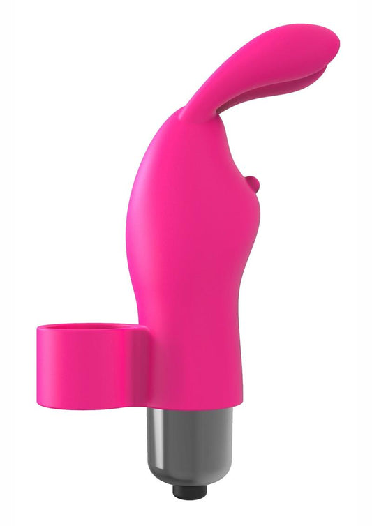 Flirtfinger Bunny Silicone Finger Vibrator