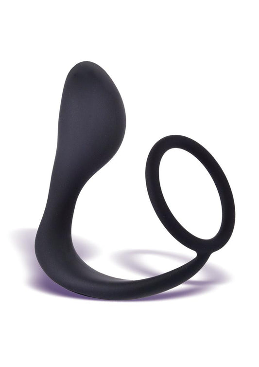 P-Zone Silicone Prostate Massager And Cock Ring Dual Pleasure Design