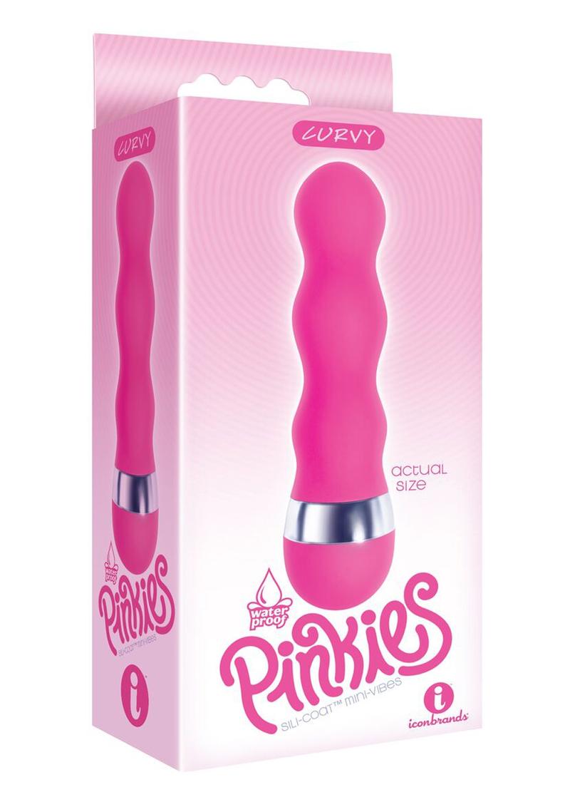 Pinkies Curvy Silicone And Waterproof Mini Vibrator