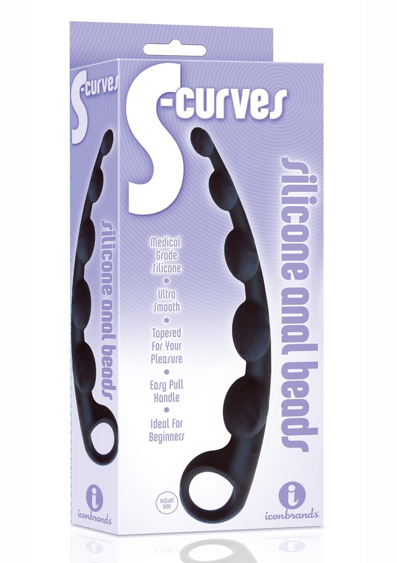 S-Curves Silicone Anal Beads