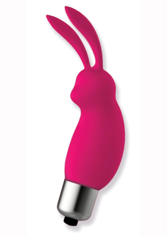 Silibun's BunnyVibe Silicone Bullet Vibrator - Pink