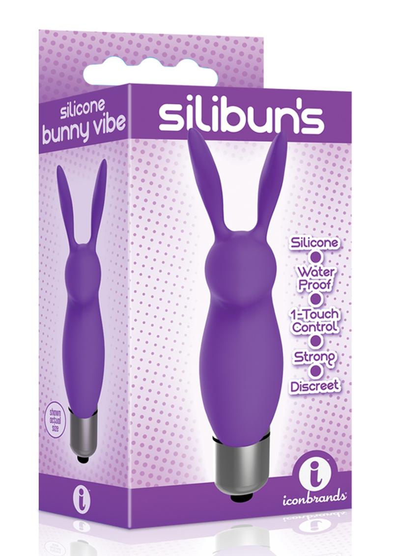 Silibun's BunnyVibe Silicone Bullet Vibrator - Pink