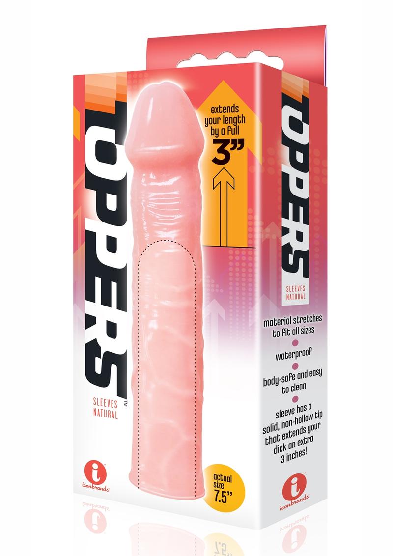 Toppers Penis Extender Sleeve Adds 3 Inches Length