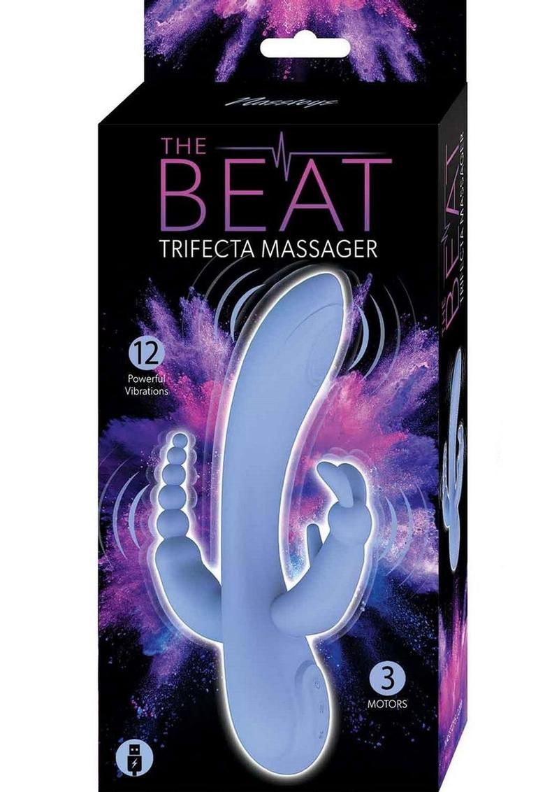Nasstoys The Beat Trifecta Rechargeable Massager Vibrations