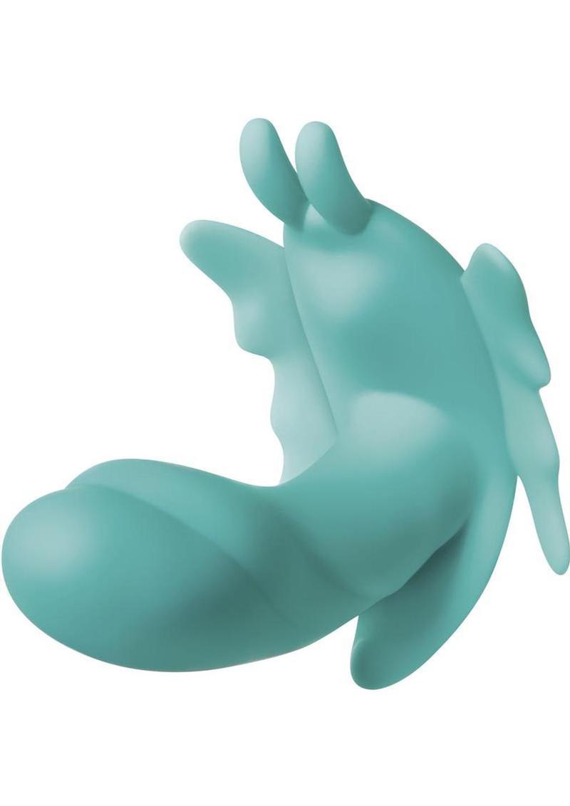 The Butterfly Effect Rechargeable Silicone Dual-Motor Vibrator