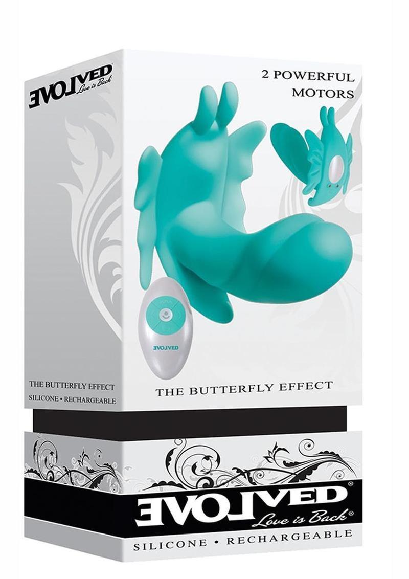 The Butterfly Effect Rechargeable Silicone Dual-Motor Vibrator