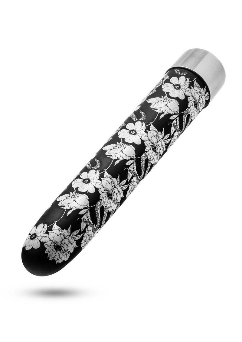 The Collection Eden Slimline Vibrator Elegant Floral Design Waterproof