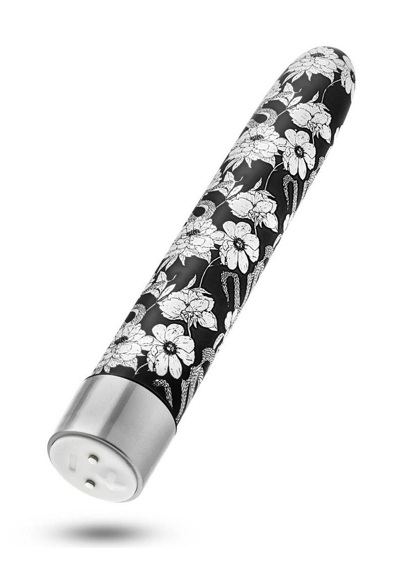 The Collection Eden Slimline Vibrator Elegant Floral Design Waterproof