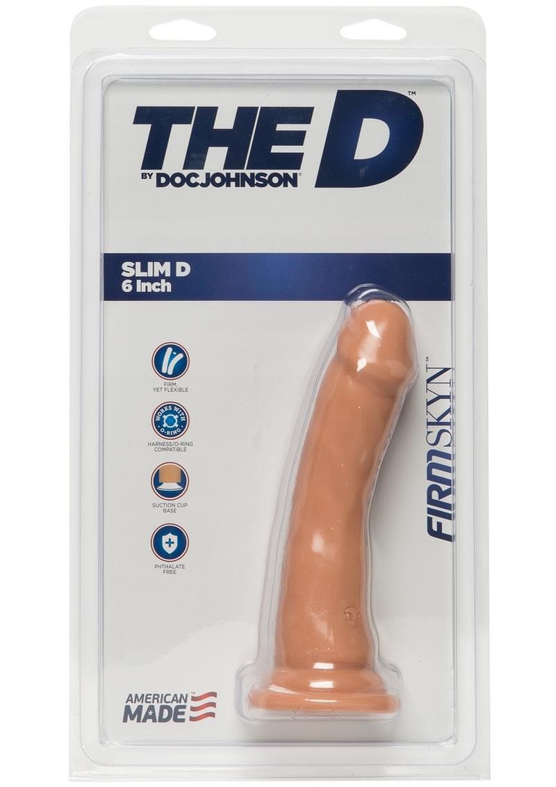 The D Slim D FirmSkyn Dildo