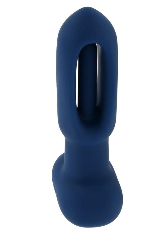 The Flapper Silicone Anal Plug - 10 Speeds Remote