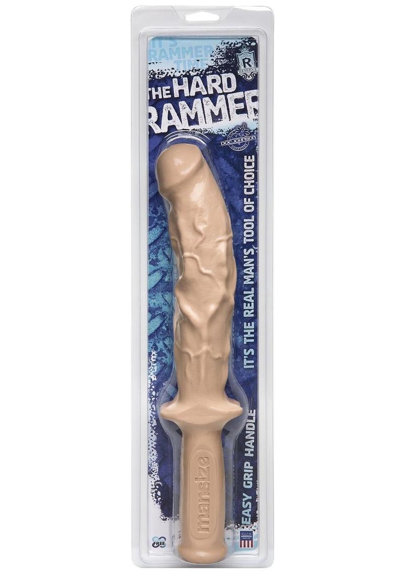 The Hard Rammer Dildo Mansize with Easy Grip Handle