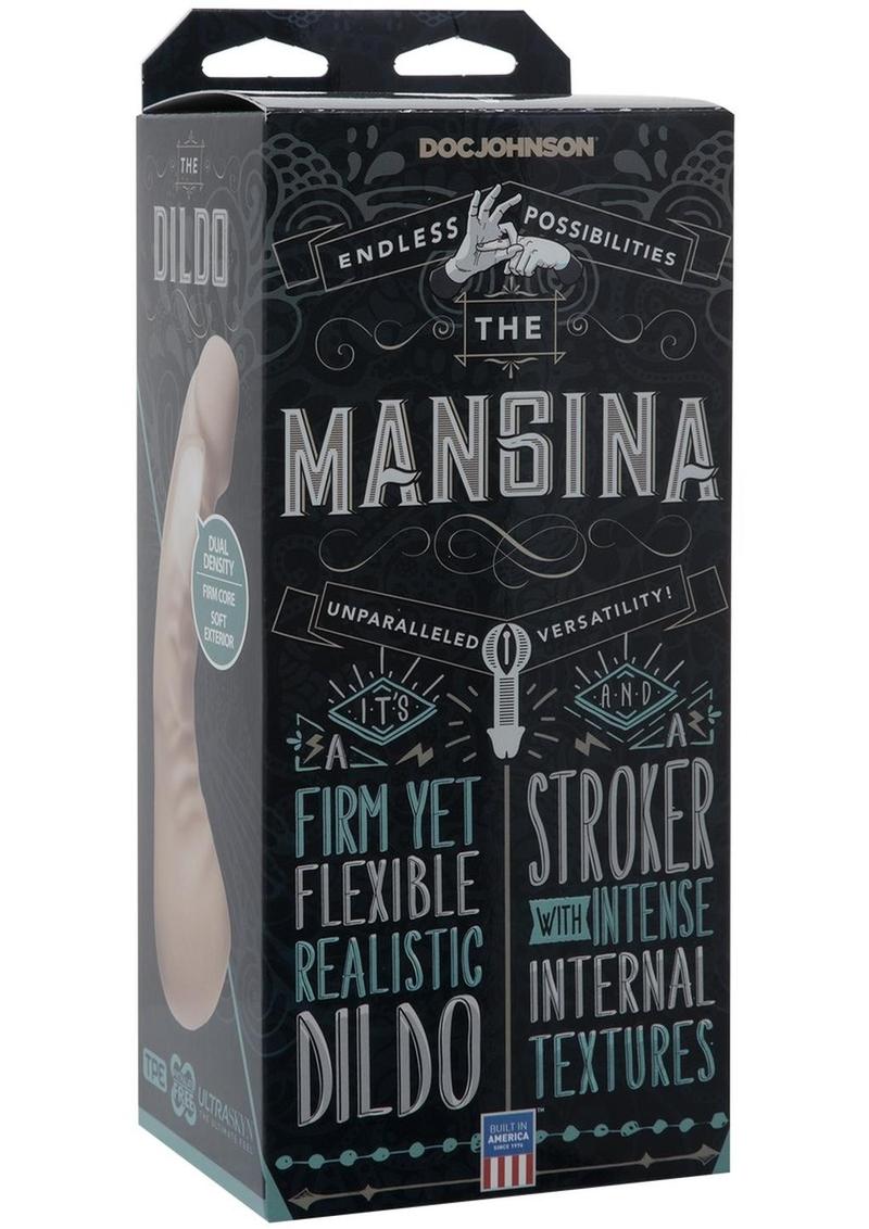 Doc Johnson The Mansina Dildo and Stroker Realistic Dildo