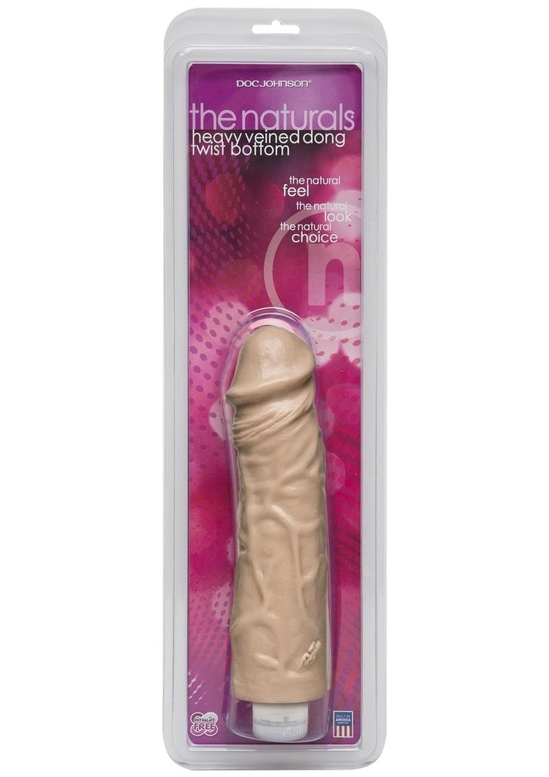 Doc Johnson The Naturals Heavy Veined Thick Dildo