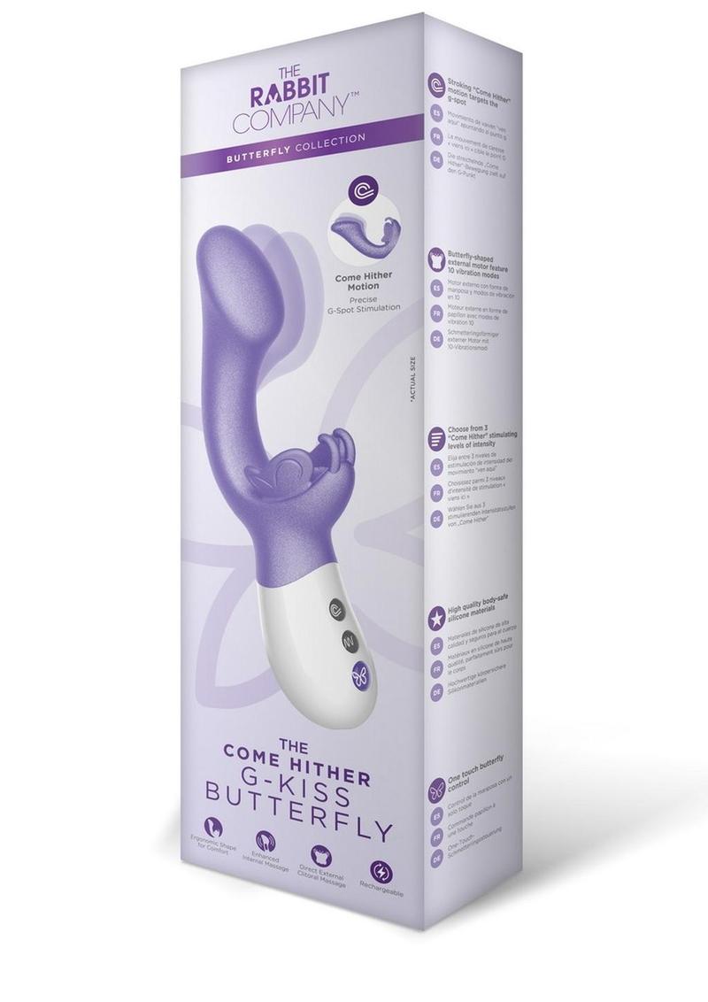 The Come Hither G-Kiss Butterfly Motion Rabbit Vibrator
