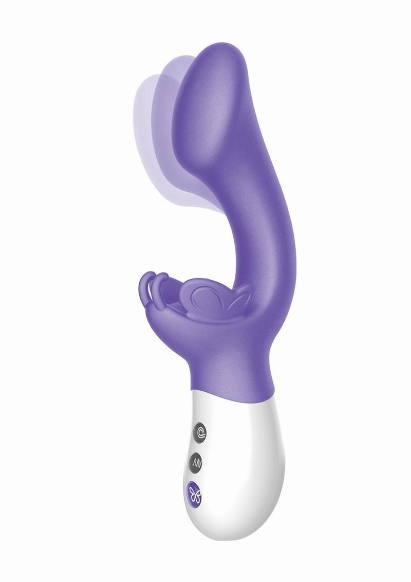 The Come Hither G-Kiss Butterfly Motion Rabbit Vibrator
