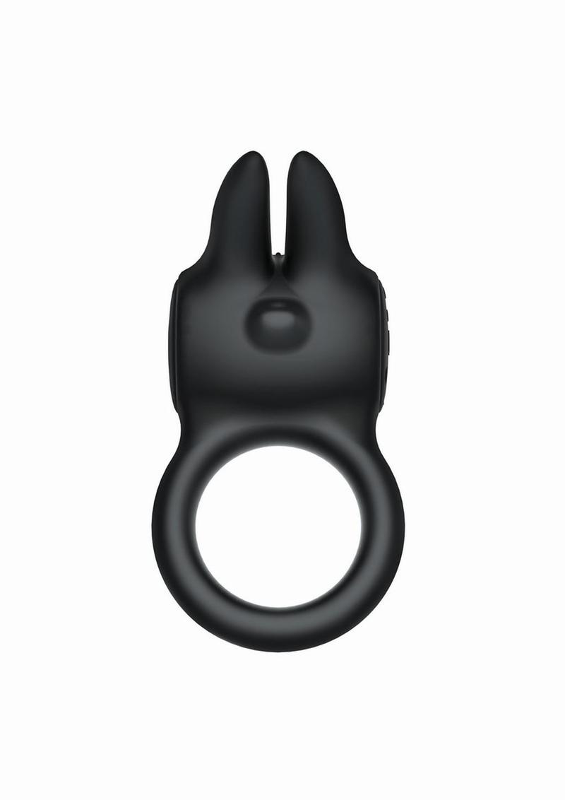 The Rabbit Love Ring Silicone Couples Dual Vibrating