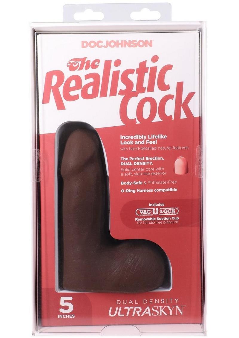 The Realistic Cock Dual Density Dildo