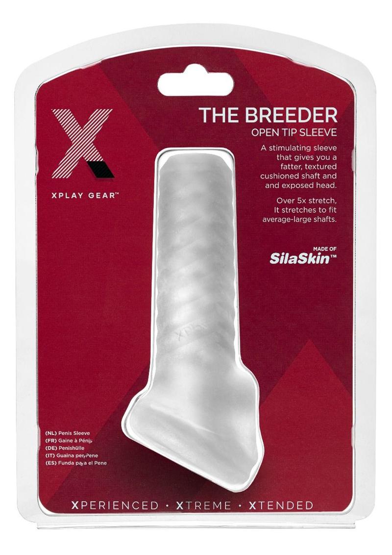 XPlay Gear The Breeder Textured Open Tip Sleeve