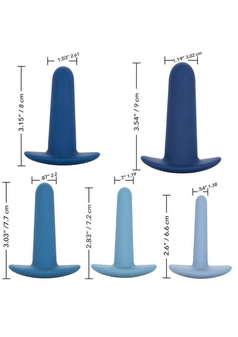 They-ology Wearable Anal Training Set 5-Piece Graduated Silicone