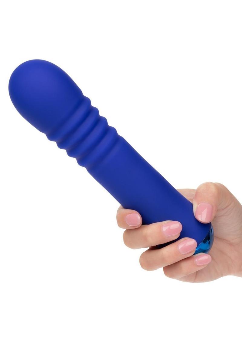Thicc Chubby Thrusting Rechargeable Silicone Vibrating Wand