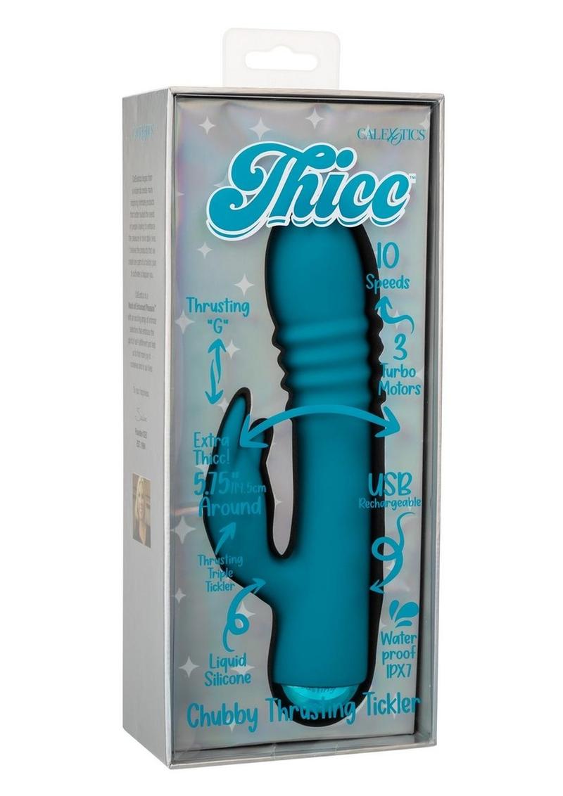 Thicc Chubby Thrusting Tickler Rabbit Vibrator